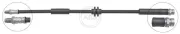 Bremsschlauch Hinterachse A.B.S. SL 1700