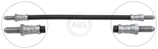 Bremsschlauch Vorderachse A.B.S. SL 2411 Bild Bremsschlauch Vorderachse A.B.S. SL 2411