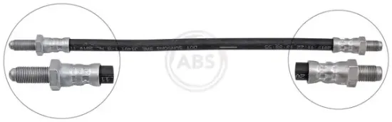 Bremsschlauch Vorderachse A.B.S. SL 2418 Bild Bremsschlauch Vorderachse A.B.S. SL 2418