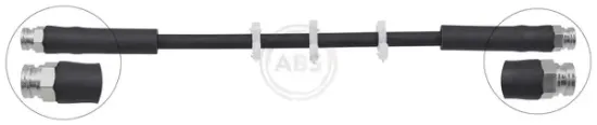 Bremsschlauch Vorderachse A.B.S. SL 3566 Bild Bremsschlauch Vorderachse A.B.S. SL 3566