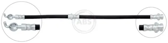 Bremsschlauch Hinterachse A.B.S. SL 3753 Bild Bremsschlauch Hinterachse A.B.S. SL 3753