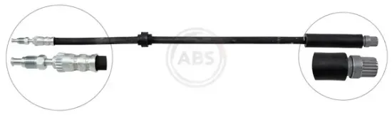 Bremsschlauch Vorderachse A.B.S. SL 3885 Bild Bremsschlauch Vorderachse A.B.S. SL 3885