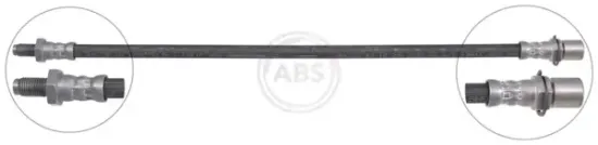 Bremsschlauch Vorderachse Vorderachse links innen mitte A.B.S. SL 4127 Bild Bremsschlauch Vorderachse Vorderachse links innen mitte A.B.S. SL 4127