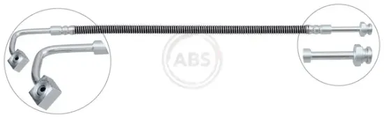Bremsschlauch Vorderachse links A.B.S. SL 4162 Bild Bremsschlauch Vorderachse links A.B.S. SL 4162