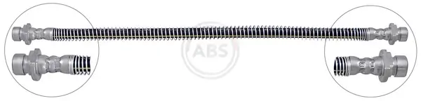 Bremsschlauch Hinterachse innen A.B.S. SL 4254