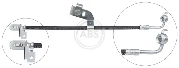 Bremsschlauch Vorderachse links A.B.S. SL 4857