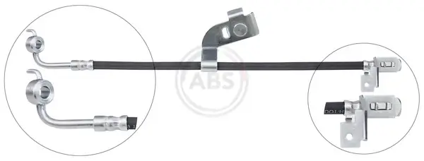 Bremsschlauch Vorderachse rechts A.B.S. SL 4858