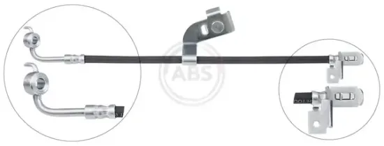 Bremsschlauch Vorderachse rechts A.B.S. SL 4858 Bild Bremsschlauch Vorderachse rechts A.B.S. SL 4858