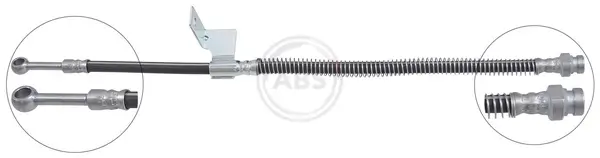 Bremsschlauch Vorderachse links A.B.S. SL 5736