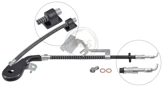 Bremsschlauch Vorderachse links A.B.S. SL 5738 Bild Bremsschlauch Vorderachse links A.B.S. SL 5738