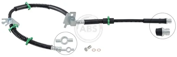 Bremsschlauch Vorderachse links A.B.S. SL 6693