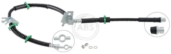 Bremsschlauch Vorderachse links A.B.S. SL 6693 Bild Bremsschlauch Vorderachse links A.B.S. SL 6693