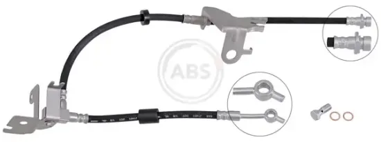 Bremsschlauch Vorderachse rechts A.B.S. SL 6738 Bild Bremsschlauch Vorderachse rechts A.B.S. SL 6738