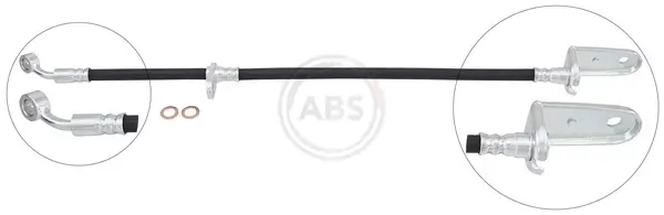 Bremsschlauch Hinterachse links A.B.S. SL 6798