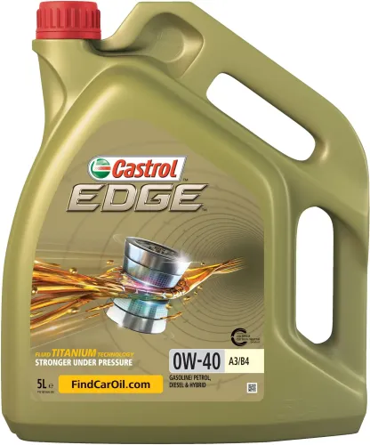 Motoröl 0W-40 0W-40 5L CASTROL 15337D Bild Motoröl 0W-40 0W-40 5L CASTROL 15337D