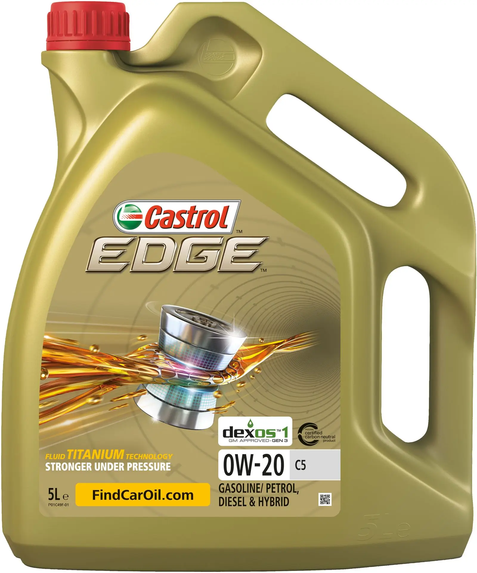 Motoröl 0W-20 0W-20 5L CASTROL 15CC96