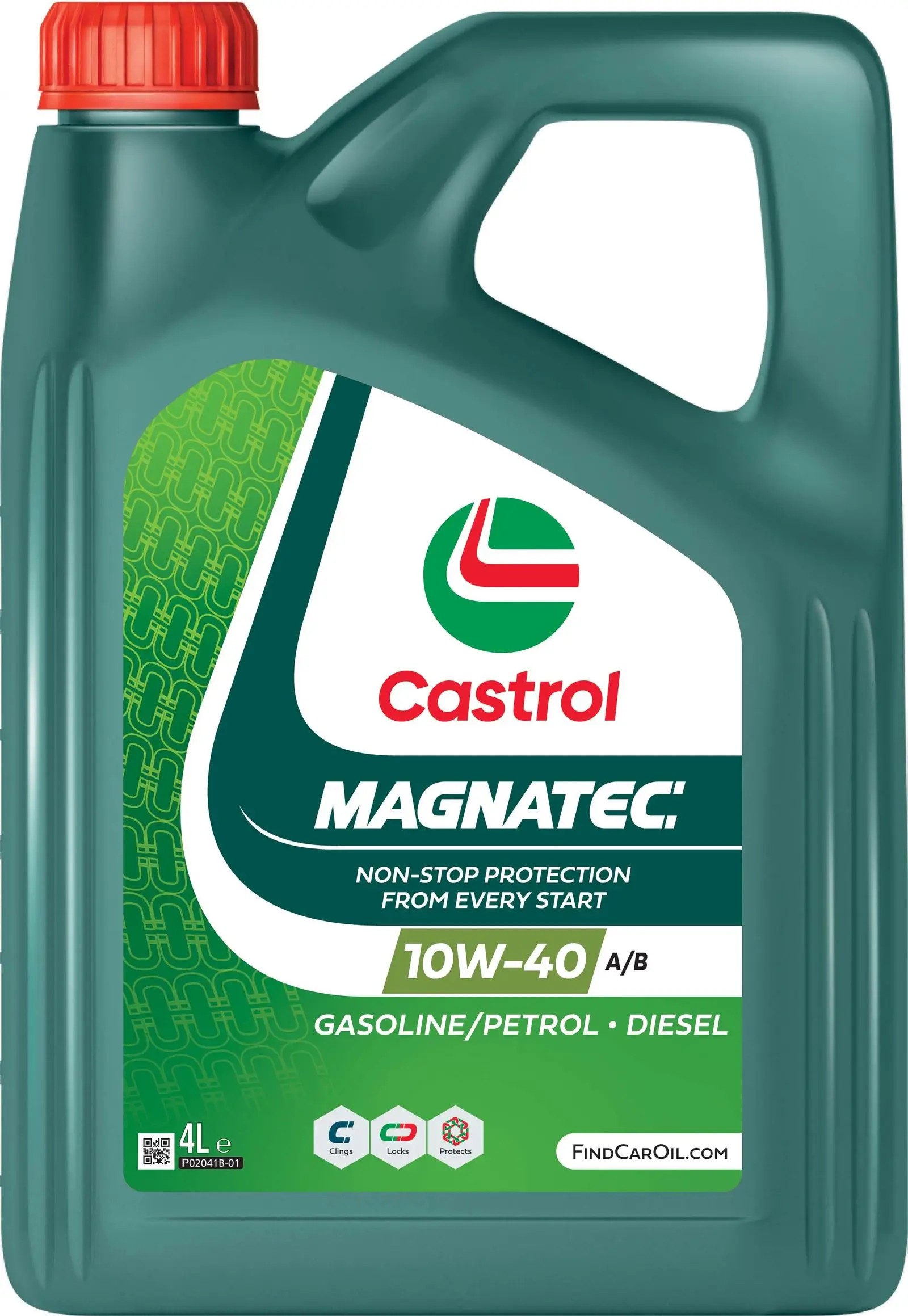 Motoröl 10W-40 10W-40 4L CASTROL 15F7CE
