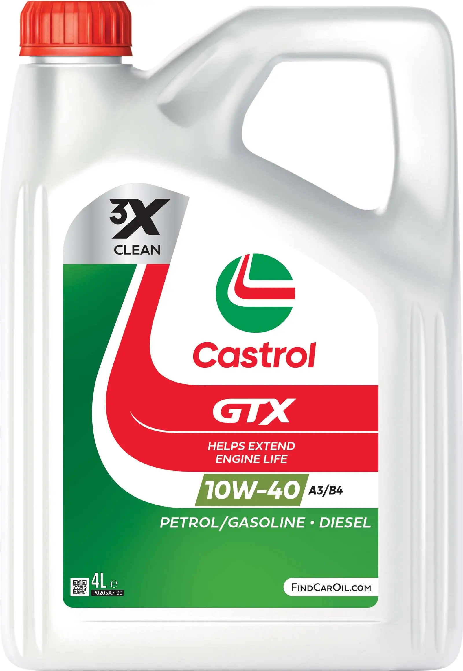 Motoröl 10W-40 10W-40 4L CASTROL 15F8FD