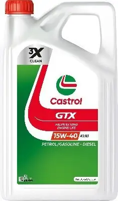 Motoröl 15W-40 15W-40 5L CASTROL 15F629