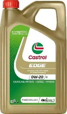 Motoröl 0W-20 0W-20 5L CASTROL 15F6EB