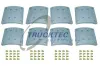 Bremsbelagsatz, Trommelbremse Hinterachse Vorderachse TRUCKTEC AUTOMOTIVE 01.35.005