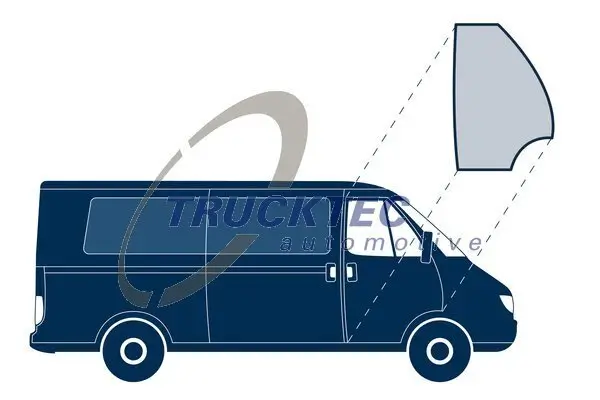 Zier-/Schutzleiste, Tür TRUCKTEC AUTOMOTIVE 01.50.017