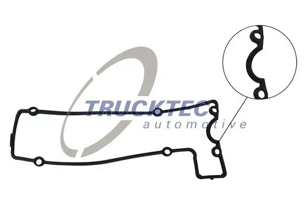 Dichtung, Zylinderkopfhaube TRUCKTEC AUTOMOTIVE 02.10.012