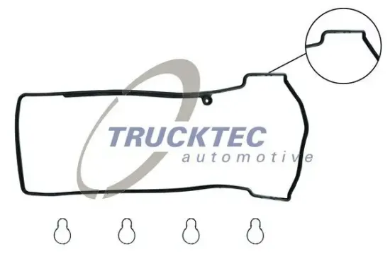 Dichtungssatz, Zylinderkopfhaube TRUCKTEC AUTOMOTIVE 02.10.119 Bild Dichtungssatz, Zylinderkopfhaube TRUCKTEC AUTOMOTIVE 02.10.119