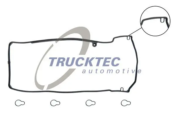 Dichtungssatz, Zylinderkopfhaube TRUCKTEC AUTOMOTIVE 02.10.121