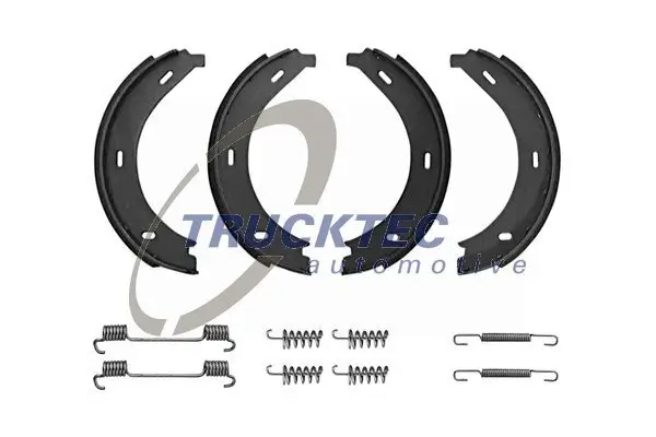 Bremsbackensatz, Feststellbremse Hinterachse TRUCKTEC AUTOMOTIVE 02.35.046