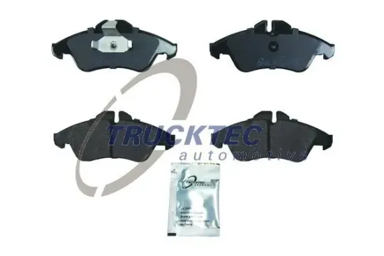 Bremsbelagsatz, Scheibenbremse Vorderachse TRUCKTEC AUTOMOTIVE 02.35.082 Bild Bremsbelagsatz, Scheibenbremse Vorderachse TRUCKTEC AUTOMOTIVE 02.35.082