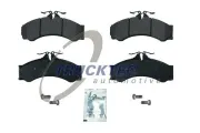 Bremsbelagsatz, Scheibenbremse Vorderachse TRUCKTEC AUTOMOTIVE 02.35.083