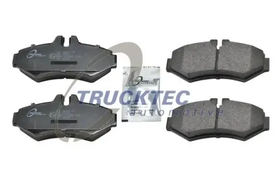 Bremsbelagsatz, Scheibenbremse Hinterachse TRUCKTEC AUTOMOTIVE 02.35.086 Bild Bremsbelagsatz, Scheibenbremse Hinterachse TRUCKTEC AUTOMOTIVE 02.35.086