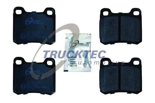 Bremsbelagsatz, Scheibenbremse Hinterachse TRUCKTEC AUTOMOTIVE 02.35.100