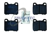 Bremsbelagsatz, Scheibenbremse Hinterachse TRUCKTEC AUTOMOTIVE 02.35.100