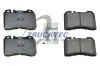 Bremsbelagsatz, Scheibenbremse Vorderachse TRUCKTEC AUTOMOTIVE 02.35.102