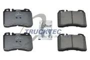 Bremsbelagsatz, Scheibenbremse Vorderachse TRUCKTEC AUTOMOTIVE 02.35.102