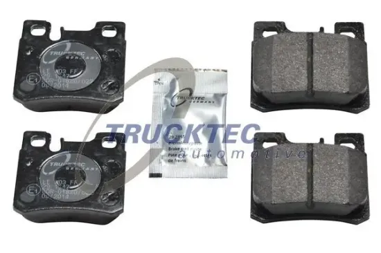 Bremsbelagsatz, Scheibenbremse Hinterachse TRUCKTEC AUTOMOTIVE 02.35.103 Bild Bremsbelagsatz, Scheibenbremse Hinterachse TRUCKTEC AUTOMOTIVE 02.35.103
