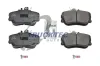 Bremsbelagsatz, Scheibenbremse Vorderachse TRUCKTEC AUTOMOTIVE 02.35.104
