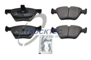 Bremsbelagsatz, Scheibenbremse Vorderachse TRUCKTEC AUTOMOTIVE 02.35.105