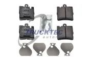 Bremsbelagsatz, Scheibenbremse Hinterachse TRUCKTEC AUTOMOTIVE 02.35.106