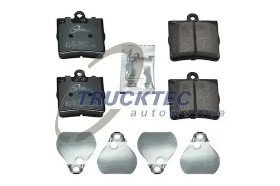 Bremsbelagsatz, Scheibenbremse Hinterachse TRUCKTEC AUTOMOTIVE 02.35.107 Bild Bremsbelagsatz, Scheibenbremse Hinterachse TRUCKTEC AUTOMOTIVE 02.35.107