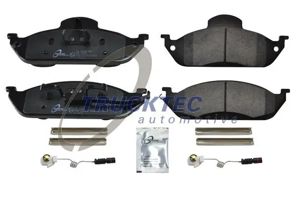 Bremsbelagsatz, Scheibenbremse Hinterachse TRUCKTEC AUTOMOTIVE 02.35.195