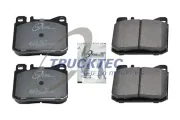 Bremsbelagsatz, Scheibenbremse Vorderachse TRUCKTEC AUTOMOTIVE 02.35.112