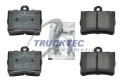 Bremsbelagsatz, Scheibenbremse Hinterachse TRUCKTEC AUTOMOTIVE 02.35.120