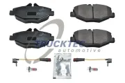 Bremsbelagsatz, Scheibenbremse Vorderachse TRUCKTEC AUTOMOTIVE 02.35.125