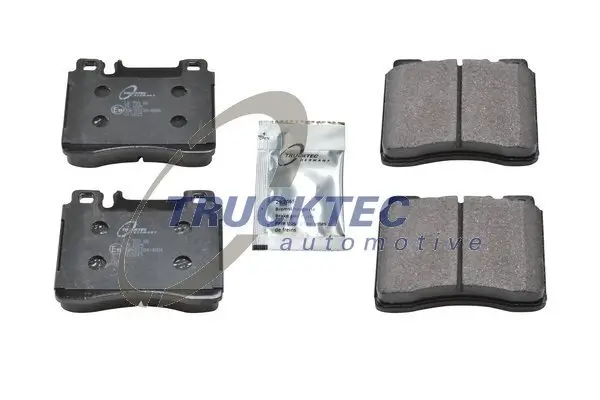 Bremsbelagsatz, Scheibenbremse Vorderachse TRUCKTEC AUTOMOTIVE 02.35.129