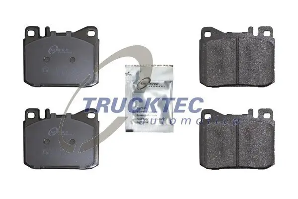 Bremsbelagsatz, Scheibenbremse Vorderachse TRUCKTEC AUTOMOTIVE 02.35.132