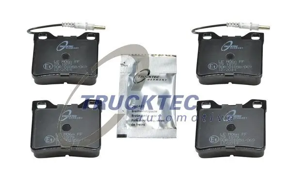 Bremsbelagsatz, Scheibenbremse Hinterachse TRUCKTEC AUTOMOTIVE 02.35.145