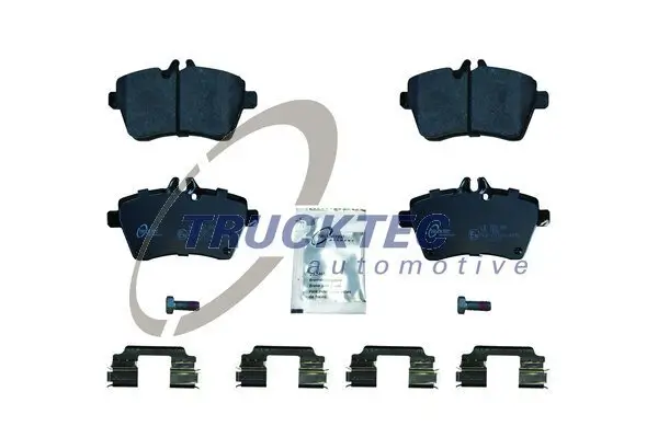 Bremsbelagsatz, Scheibenbremse Vorderachse TRUCKTEC AUTOMOTIVE 02.35.148